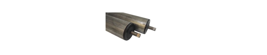 RODILLOS GALVANIZADOS TERMINACION CHAVETA